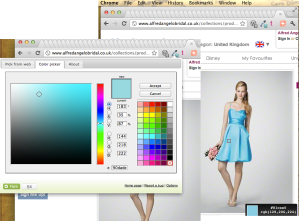 Using Eye Dropper in Chrome Browser